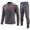 Manchester City Sudadera De Entrenamiento 2023-24 Cuarto-Cremallera Gris Manchester City Sudadera De Entrenamiento 2023-24 Cuarto-Cremallera Gris